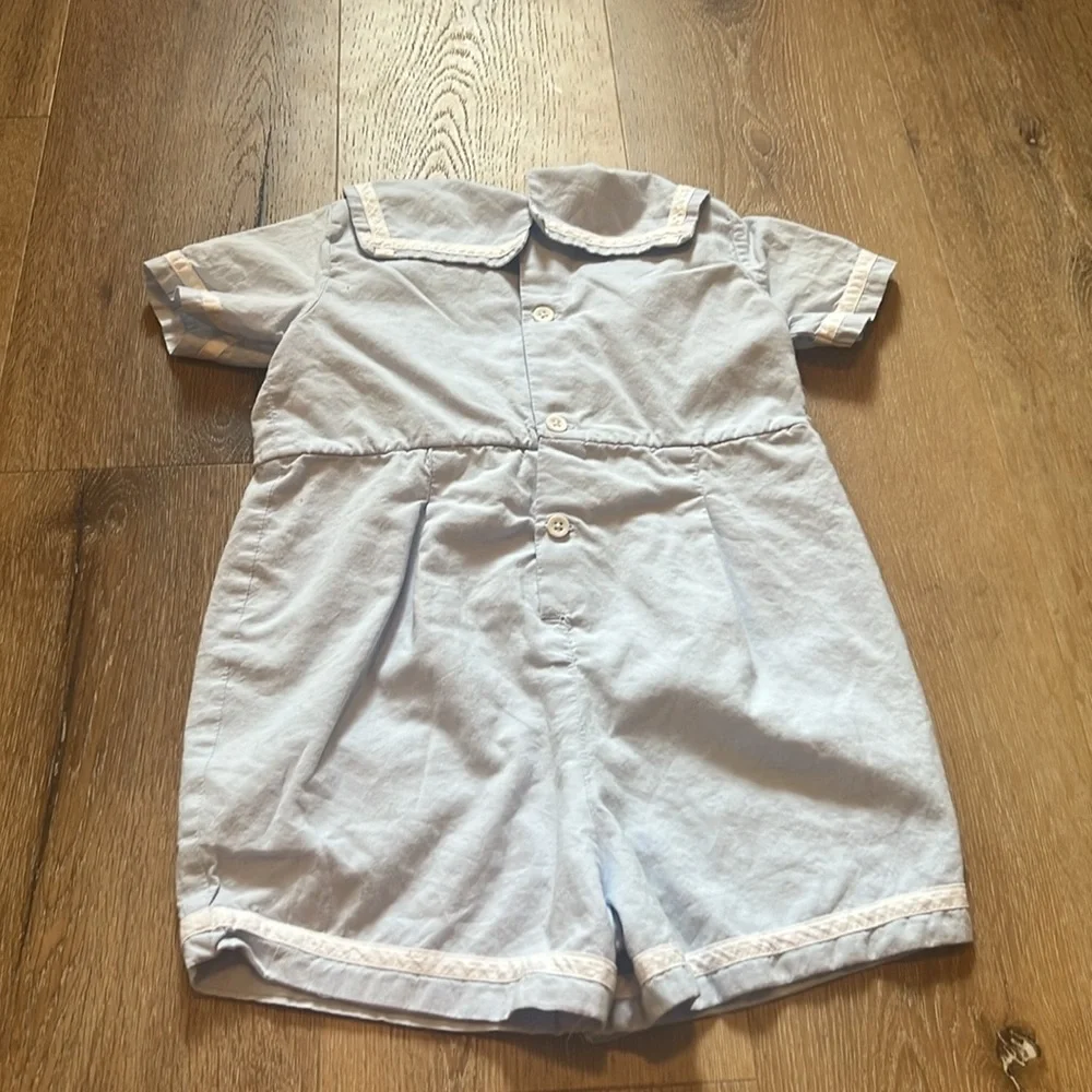 Strasburg romper baby blue Size 3